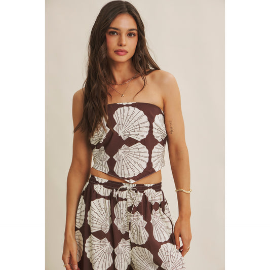 Seashell Tube Top