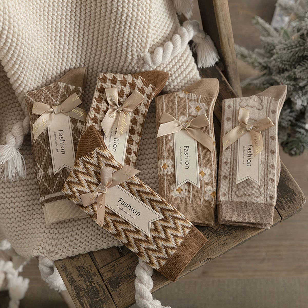 The Hearth Knit Crew Socks