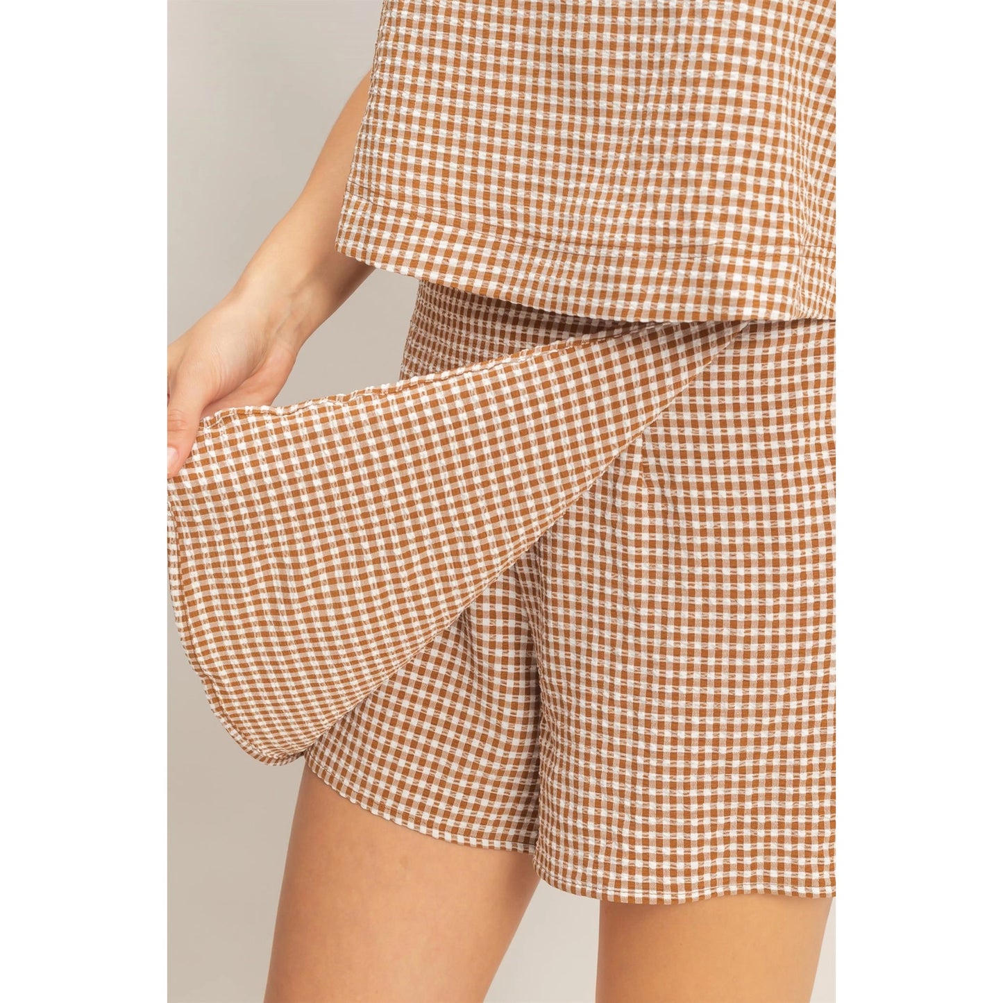 The Picnic Check Skort