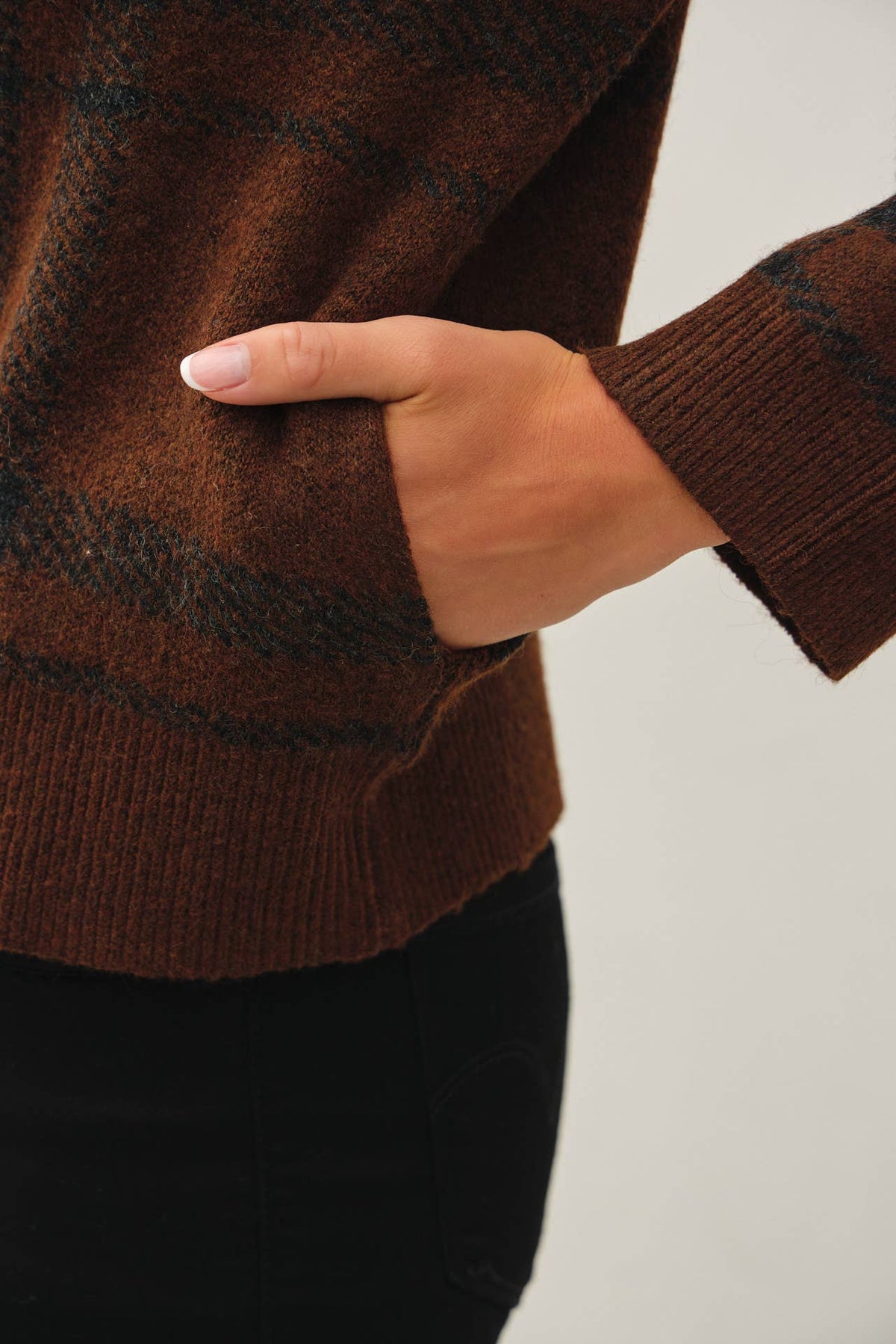 The Fireside Plaid Zip Cardigan