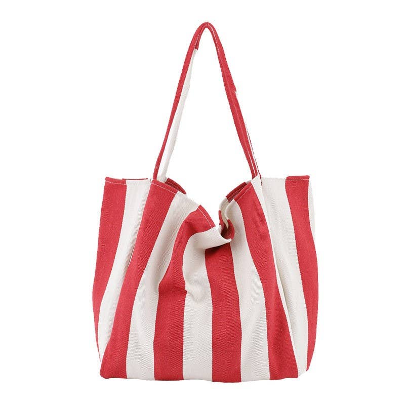 Coastal Cabana Stripe Tote