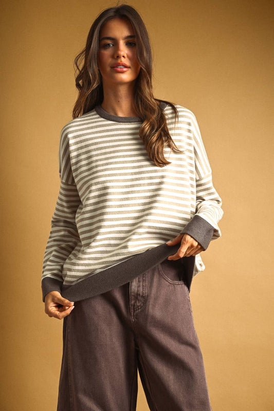 The Tessa Striped Sweater