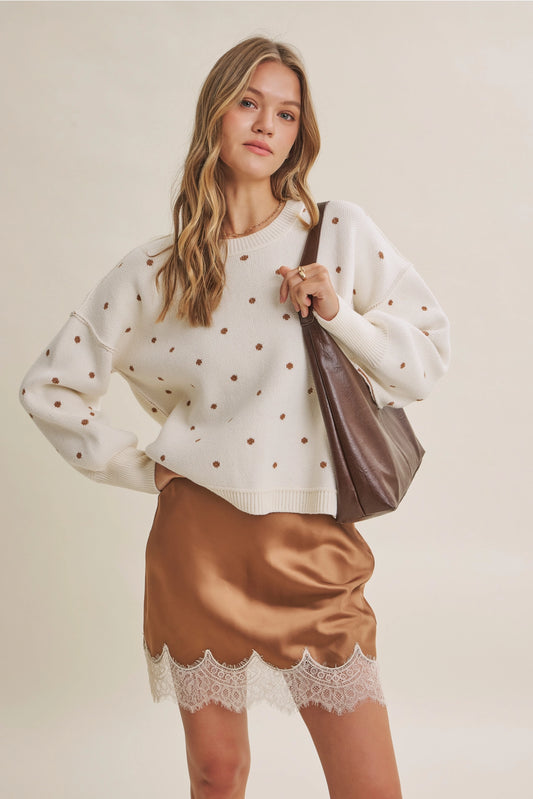 The Maisie Dotted Sweater