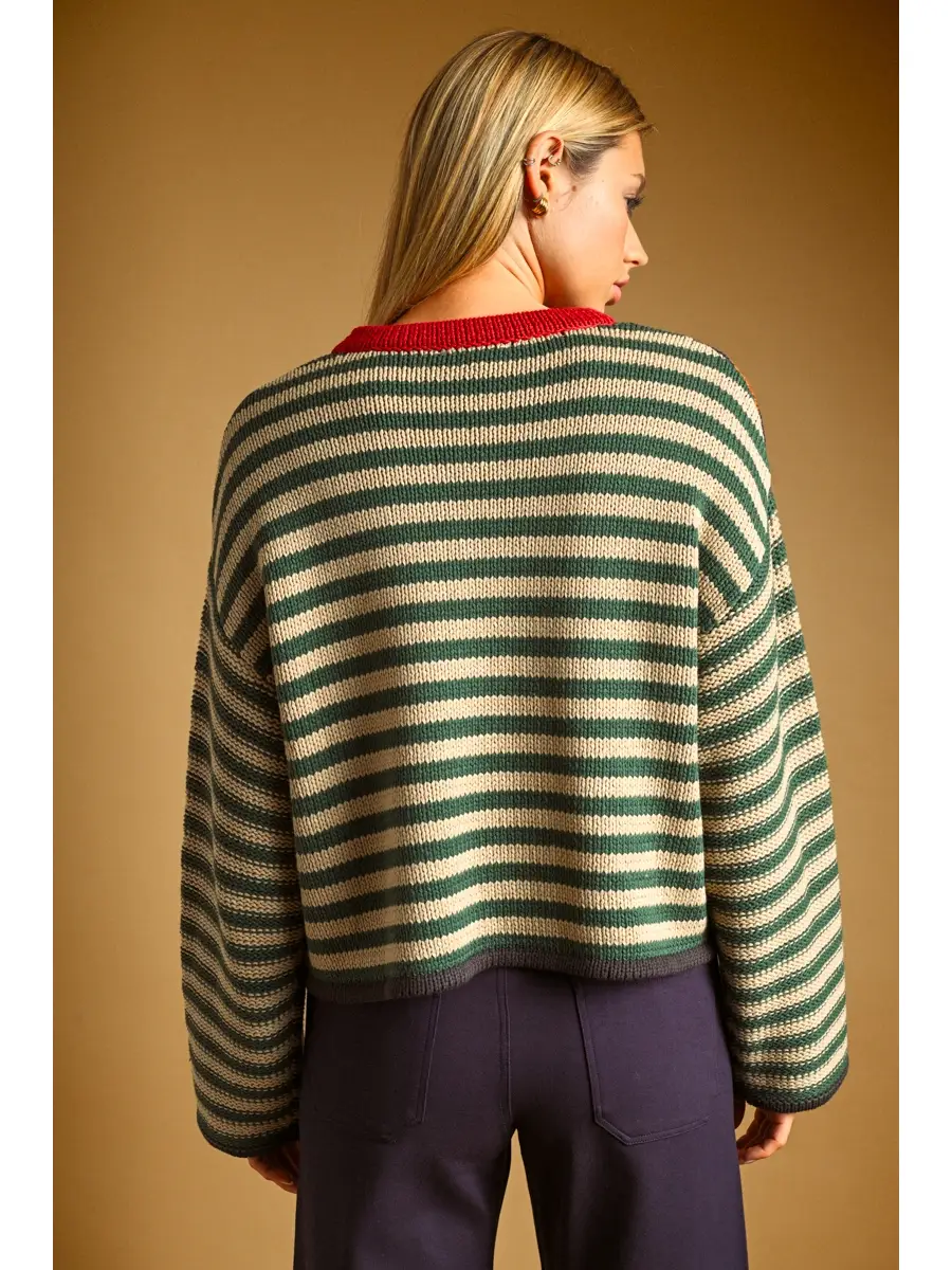 Marlowe Striped Sweater
