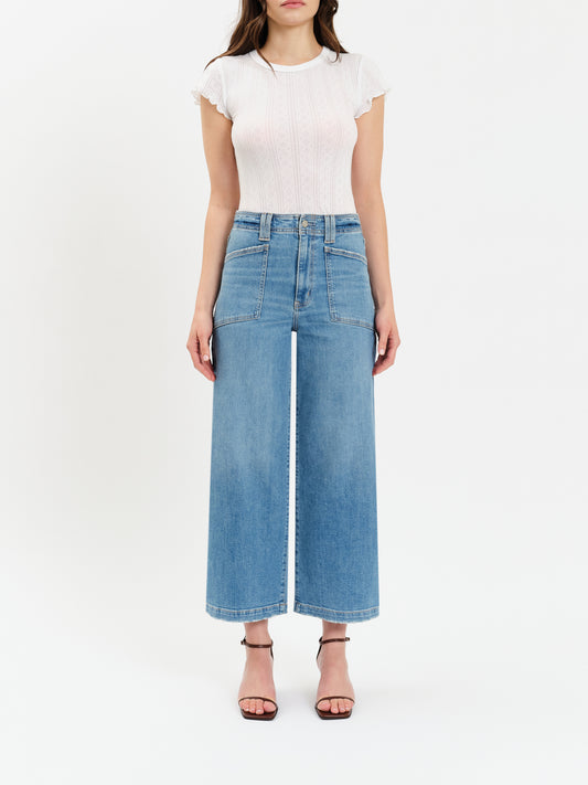 DAZE Valleygirl High Rise Patch Pocket in Fave