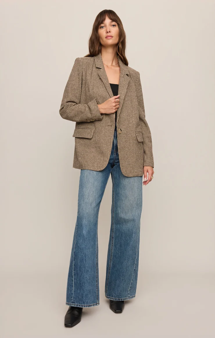 Z Supply Evan Houndstooth Blazer