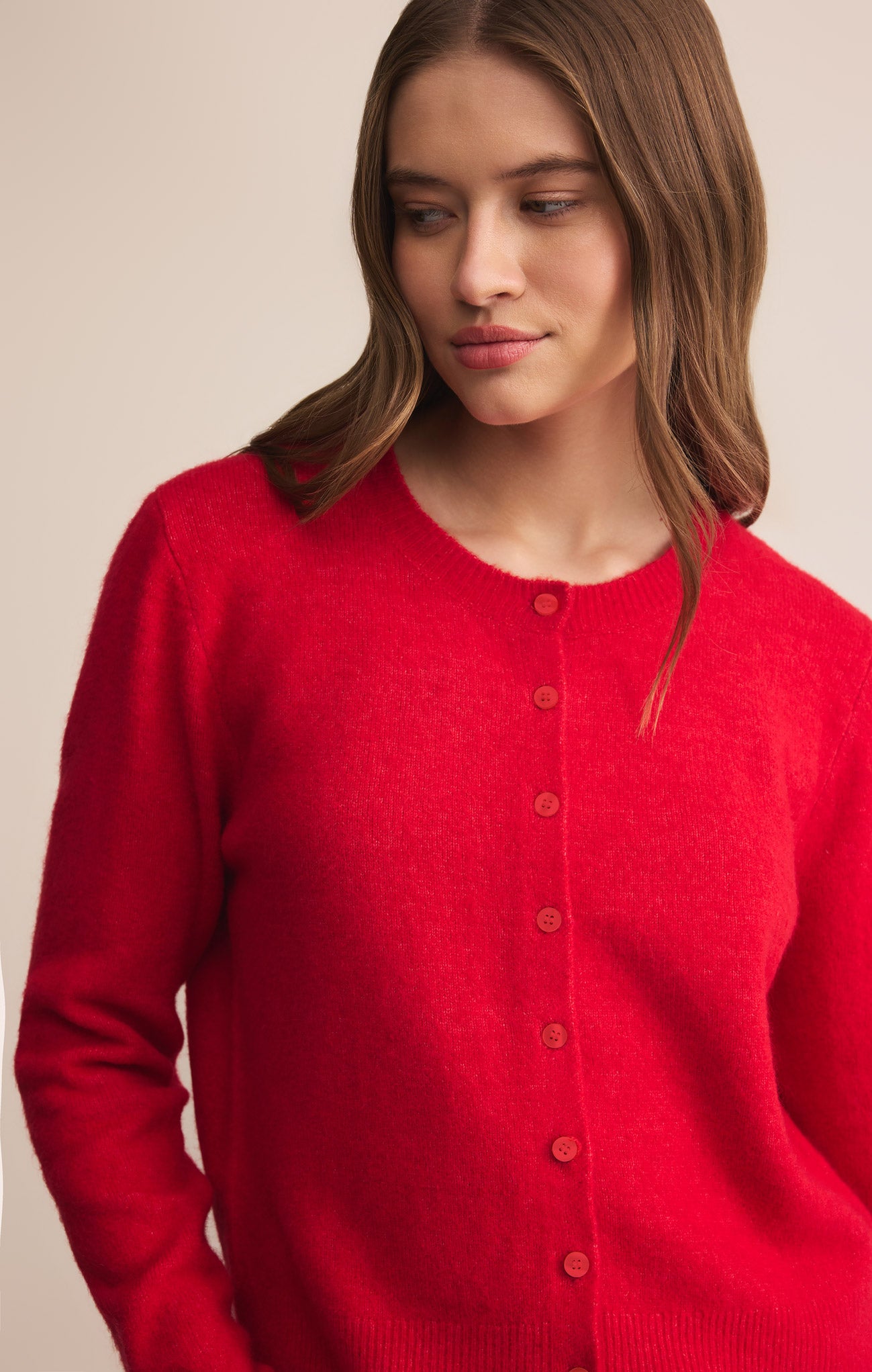 Medina Cardigan In Red