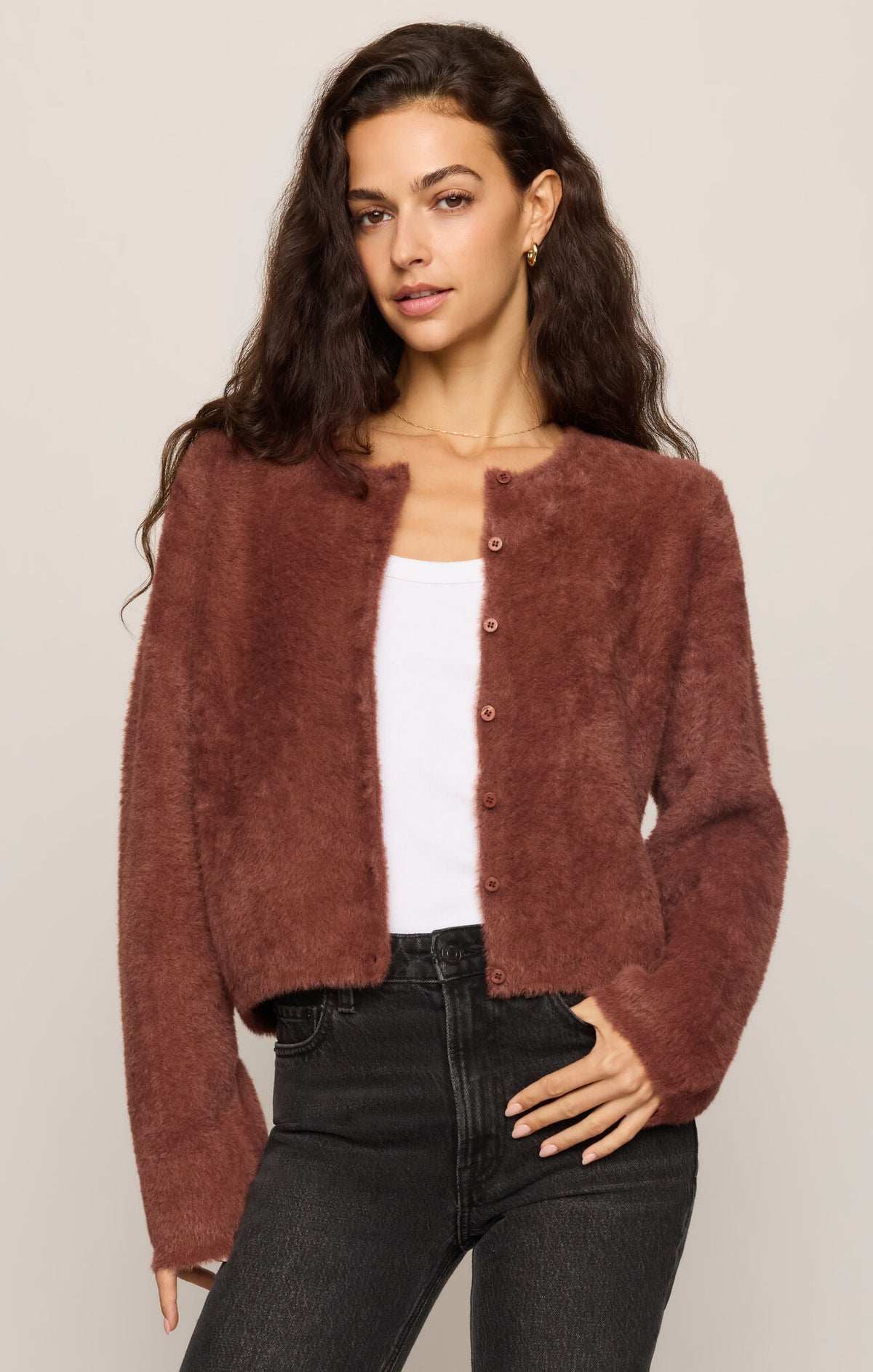 Z Supply Winterglow Fluffy Cardigan