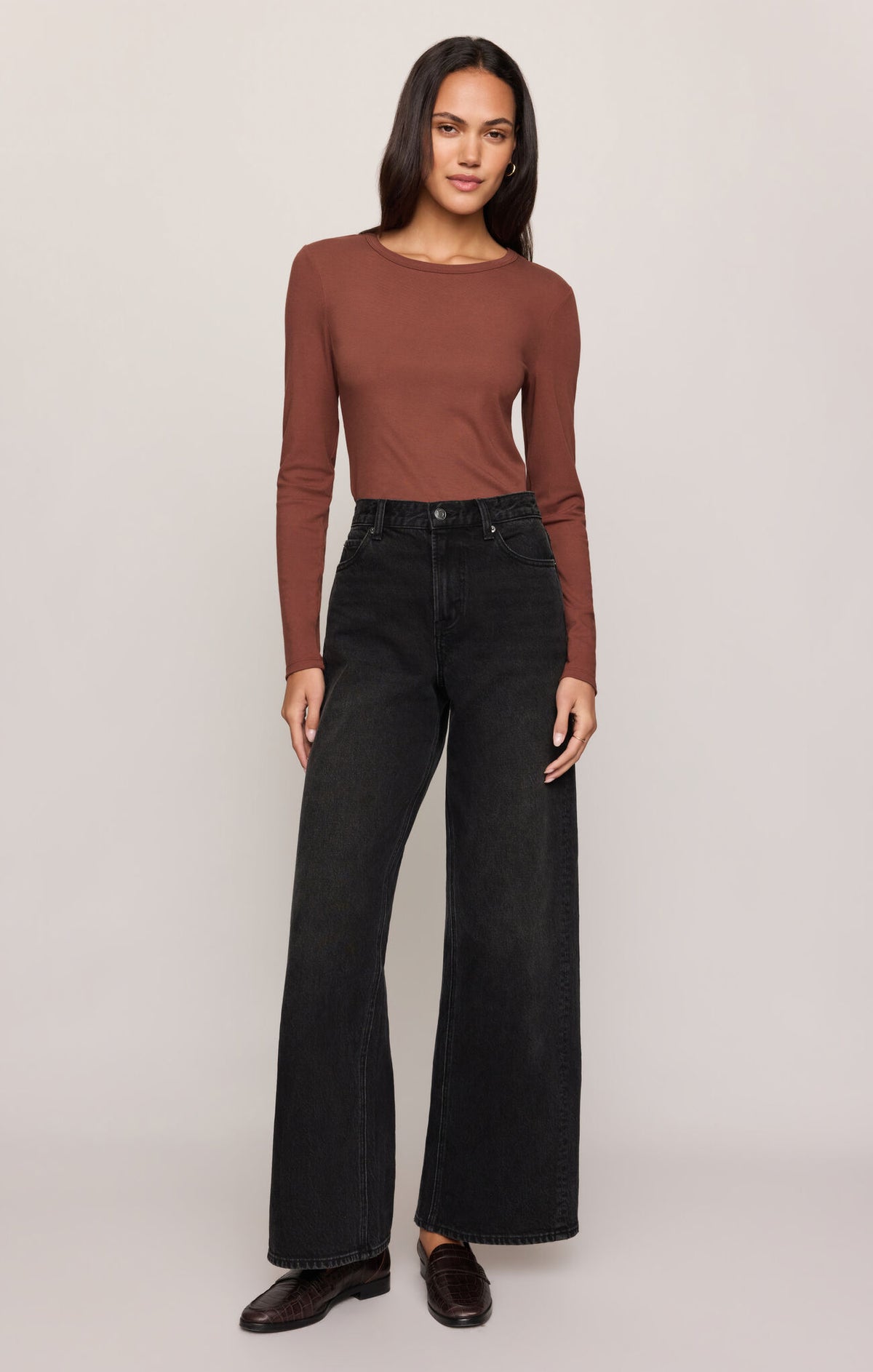 Z Supply Second Skin Crew Long Sleeve