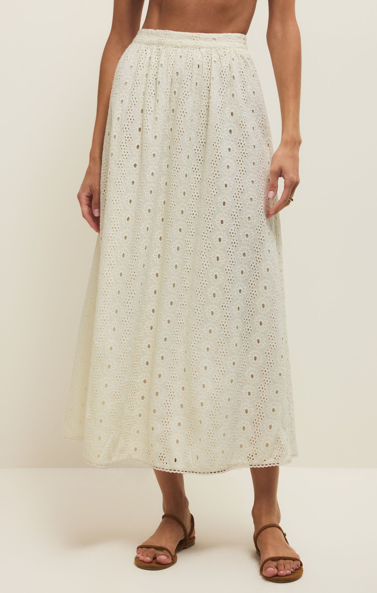 Z Supply Bria Eyelet Skirt
