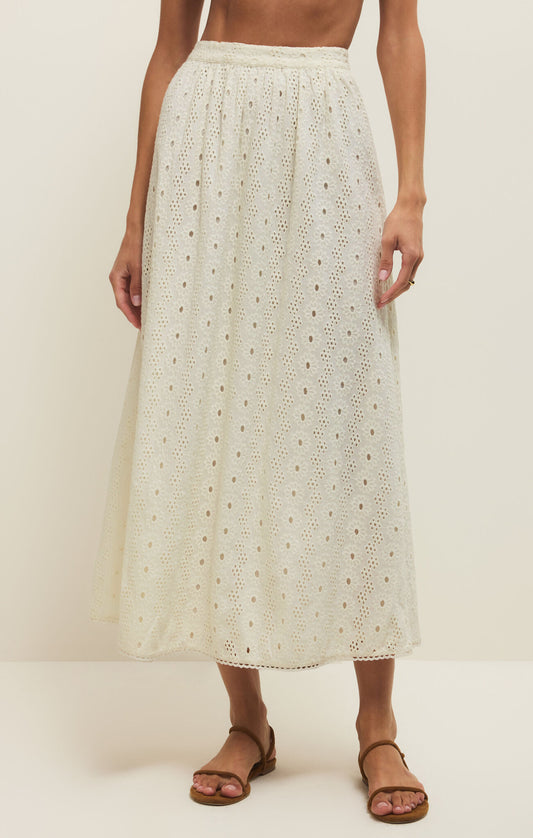Z Supply Bria Eyelet Skirt