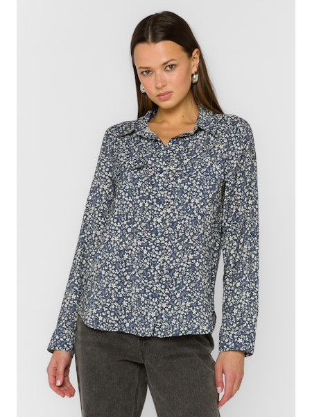 Talma Button Up Blouse