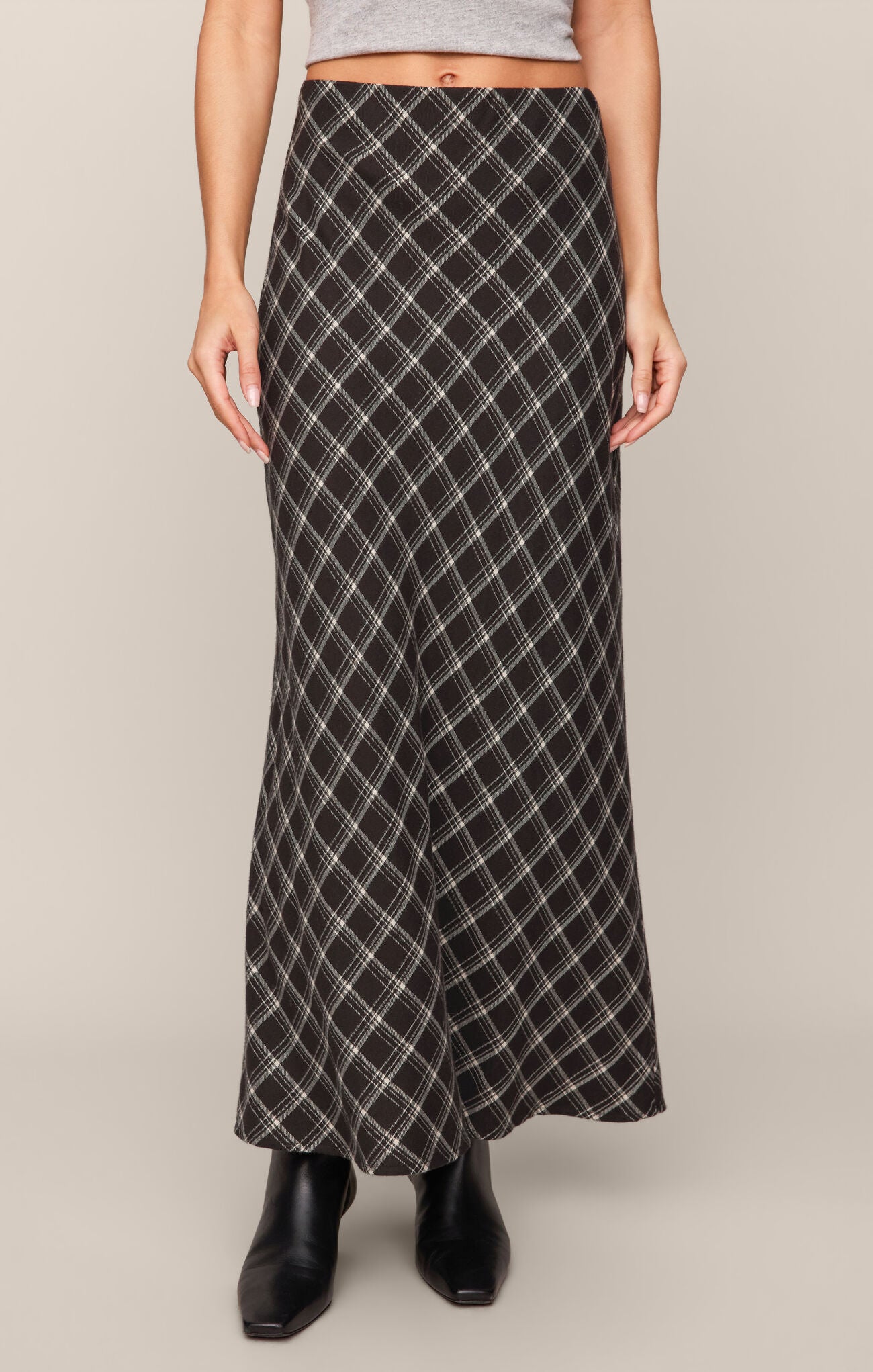 Z Supply Europa Plaid Skirt