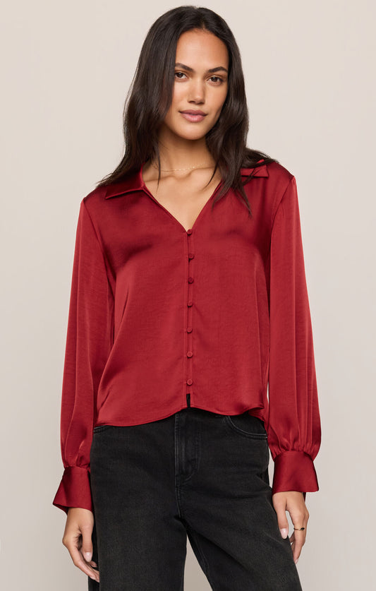 Z Supply Late Night Luxe Button Up