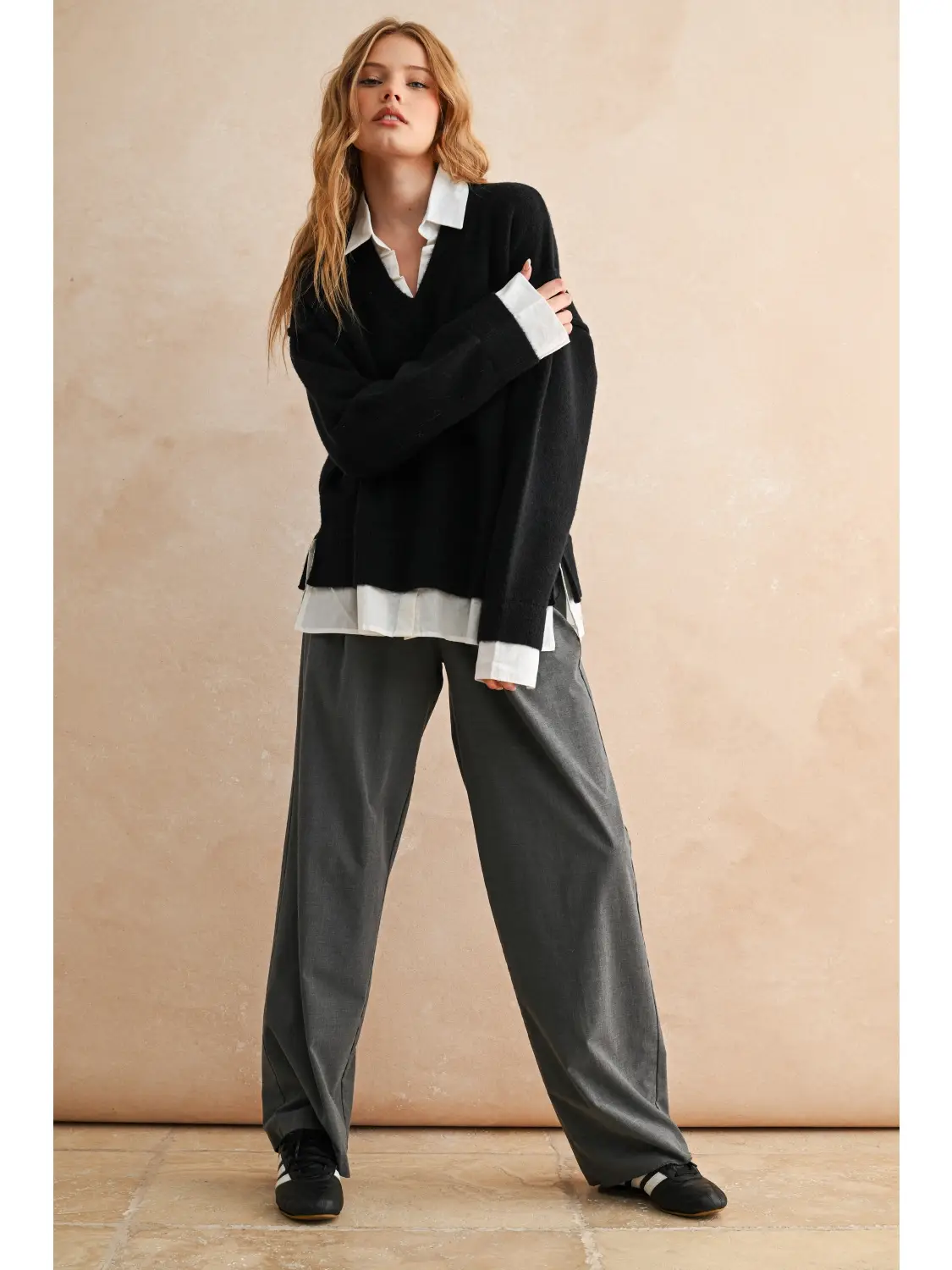 The Collins Layered Sweater