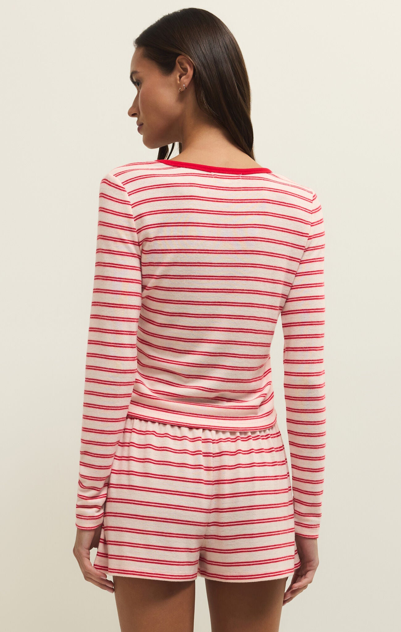 Night In Stripes Lounge Top