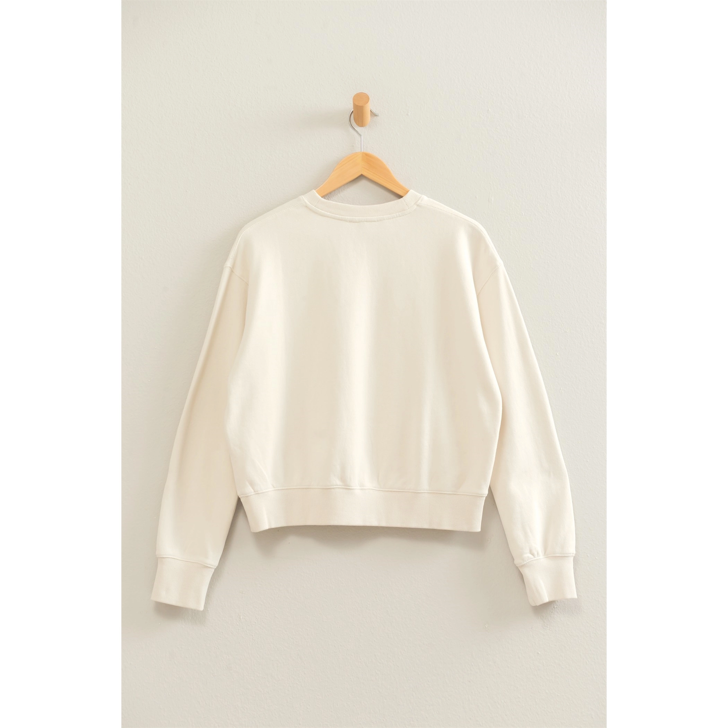 Acid Wash Crew Neck