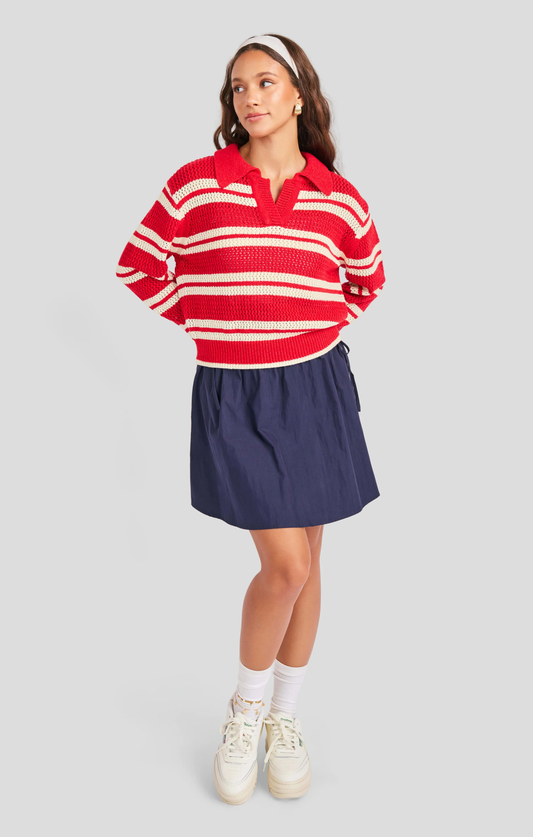 Caddie Collared Sweater