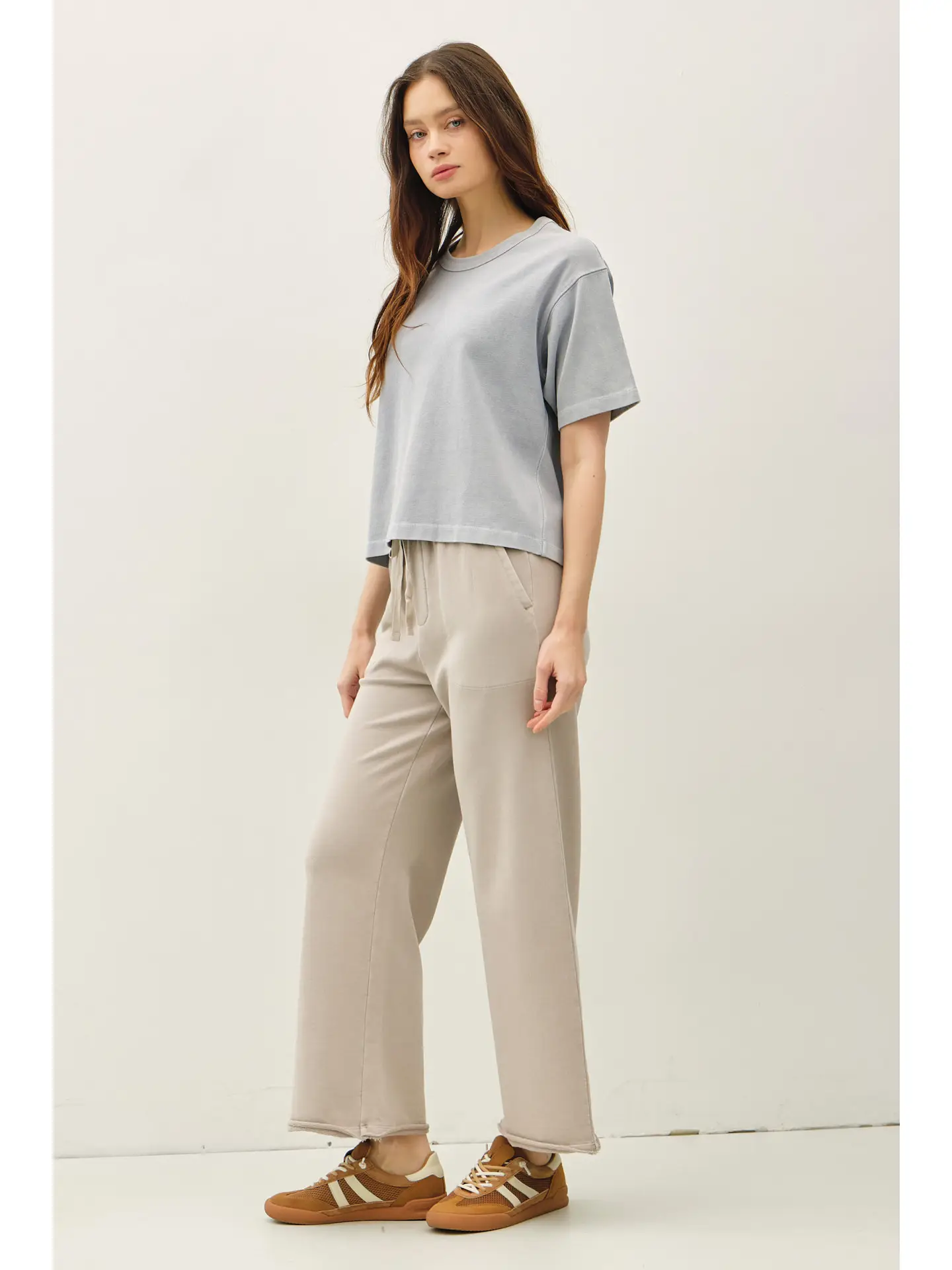 Crewneck Cropped Tee