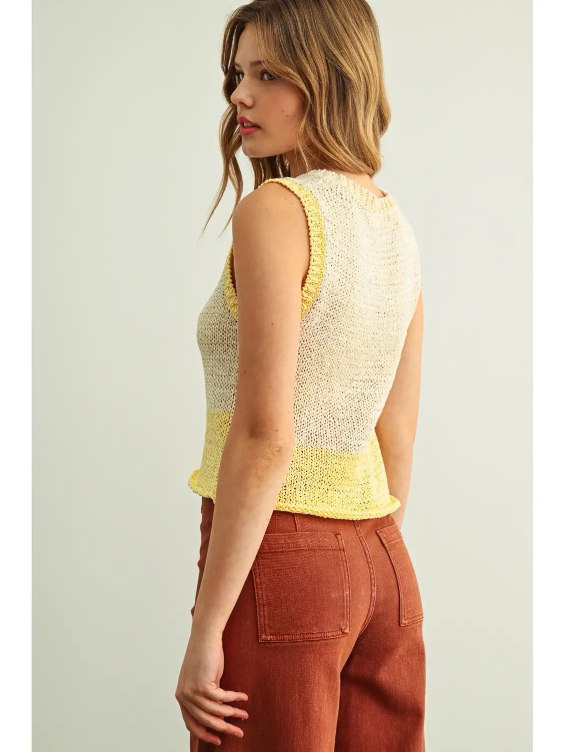 Golden Coast Knit Tank