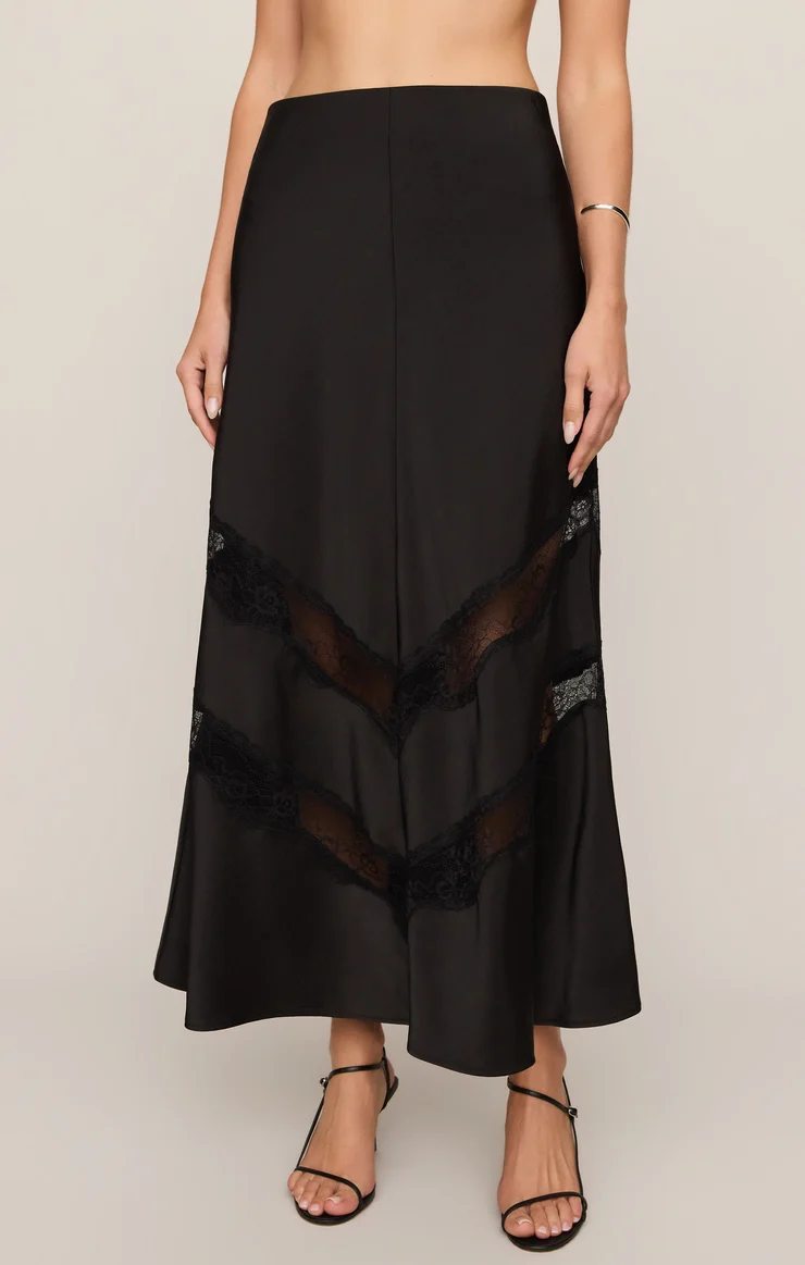 Z Supply Kori Lace Inset Skirt