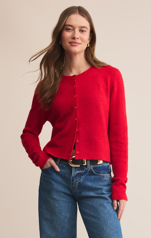 Medina Cardigan In Red