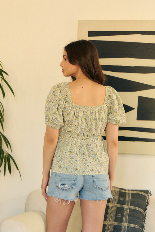 Ivy Floral Top