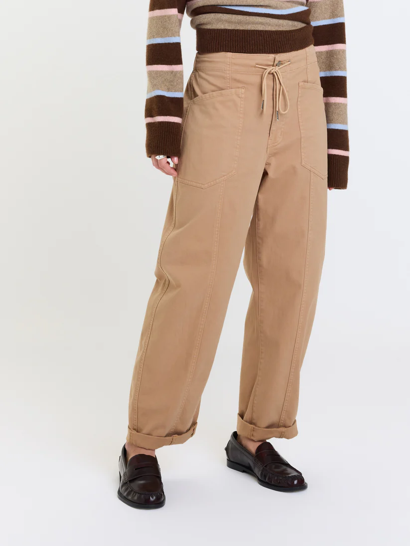 DAZE Villa Pant Drawstring Barrel Pant