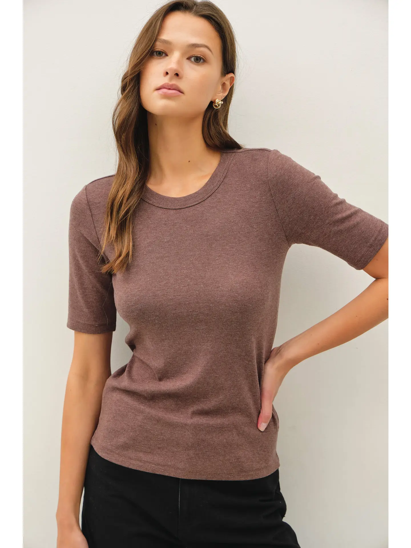 Ultra Soft Short Sleeve Top