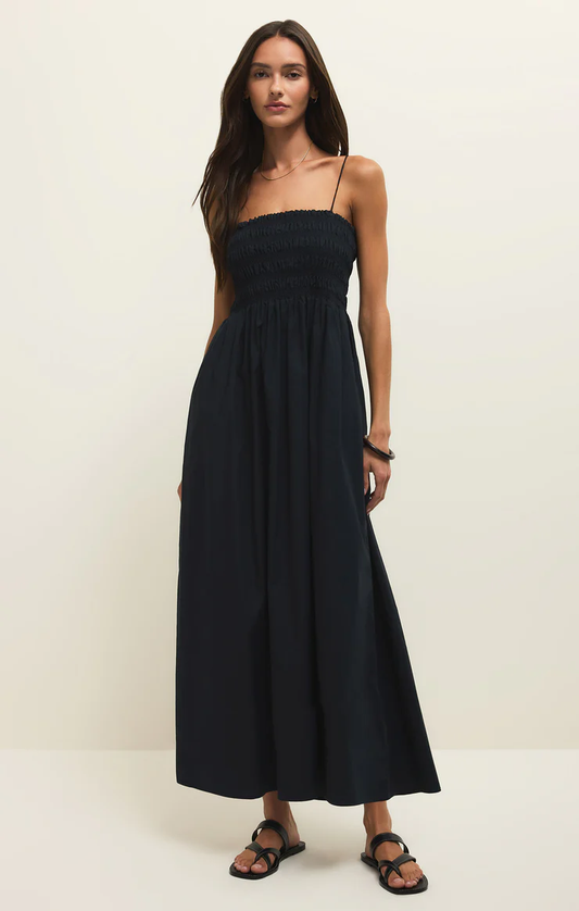 Z Supply Cornelia Poplin Maxi Dress