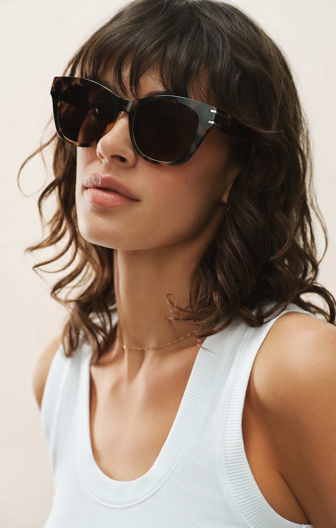 Z Supply Front Row Polarized Sunglasses
