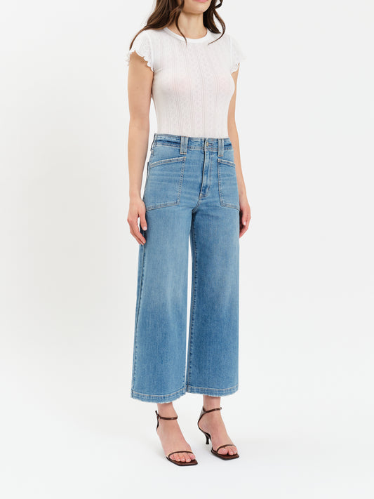 DAZE Valleygirl High Rise Patch Pocket in Fave