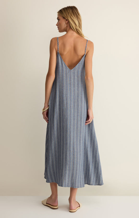 Sandcomber Striped Midi Dress