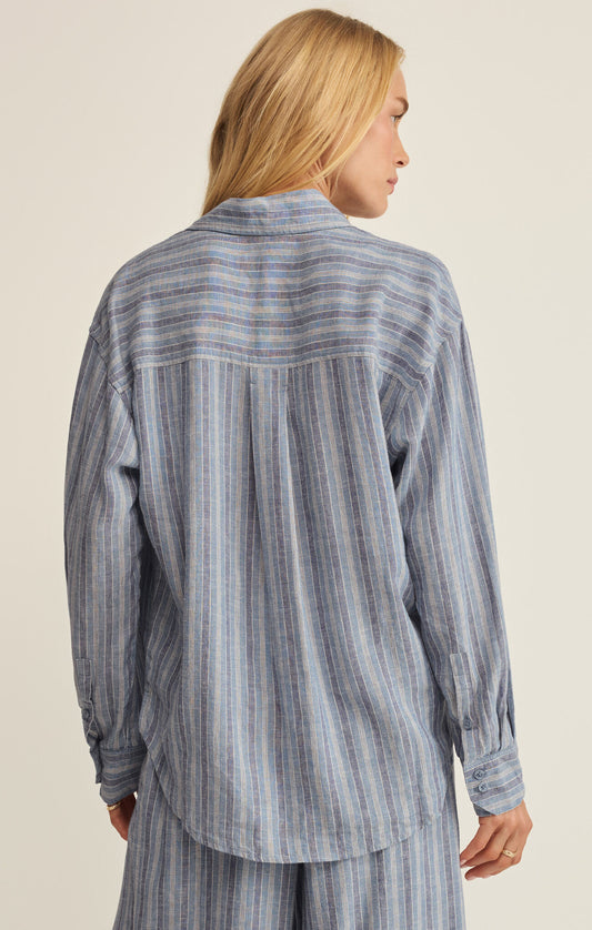 The Perfect Striped Button Up