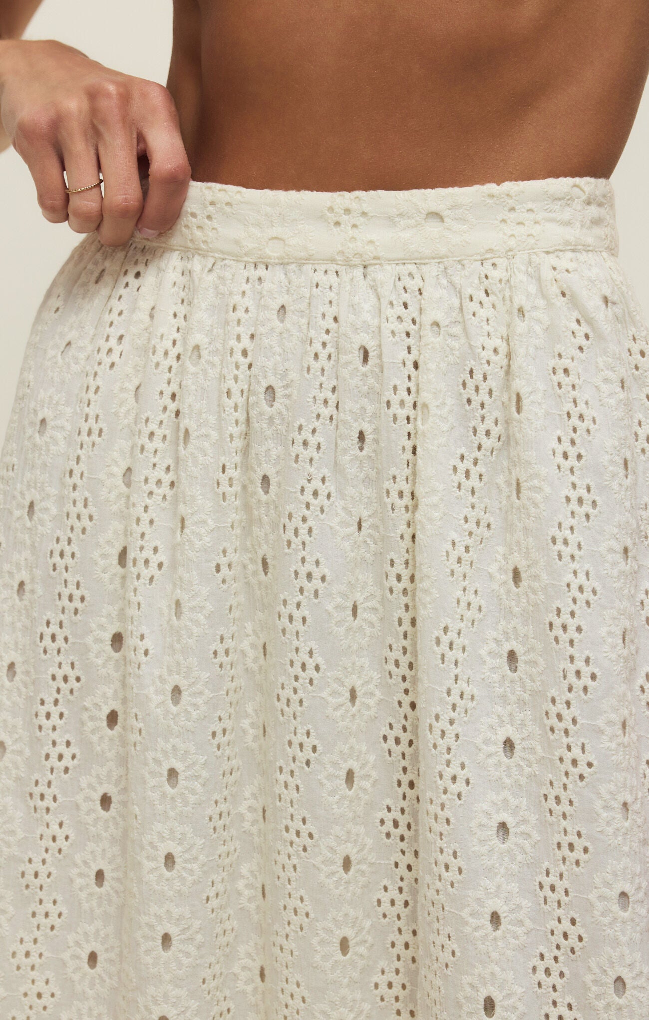 Z Supply Bria Eyelet Skirt