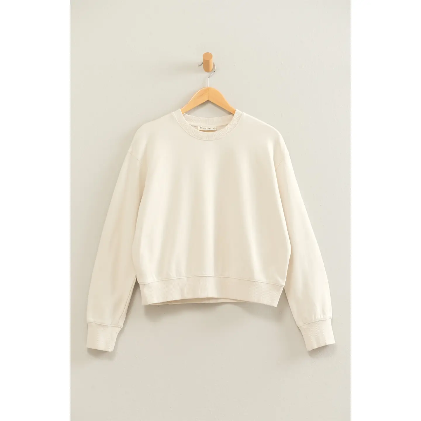 Acid Wash Crew Neck