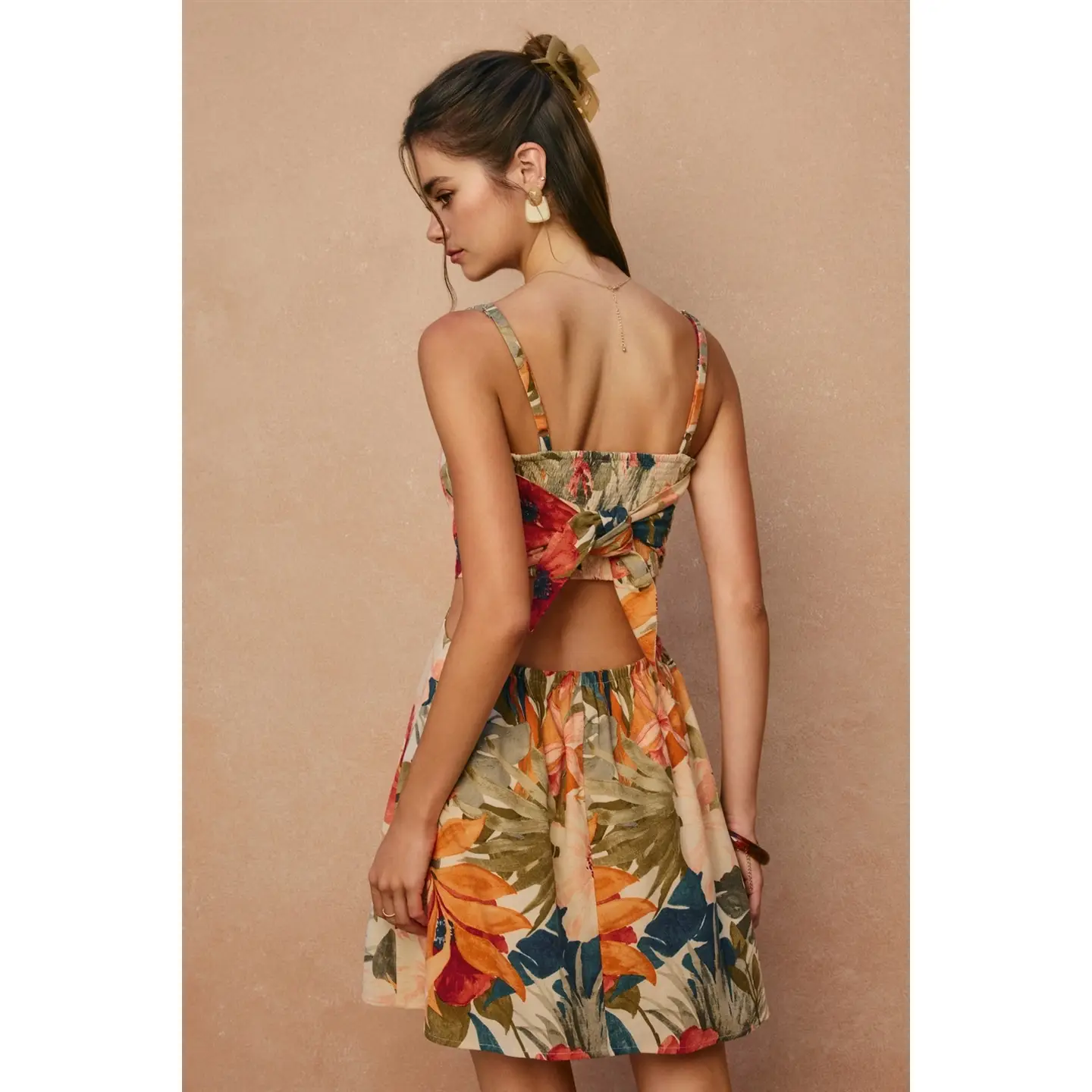 Tropical Mini Dress