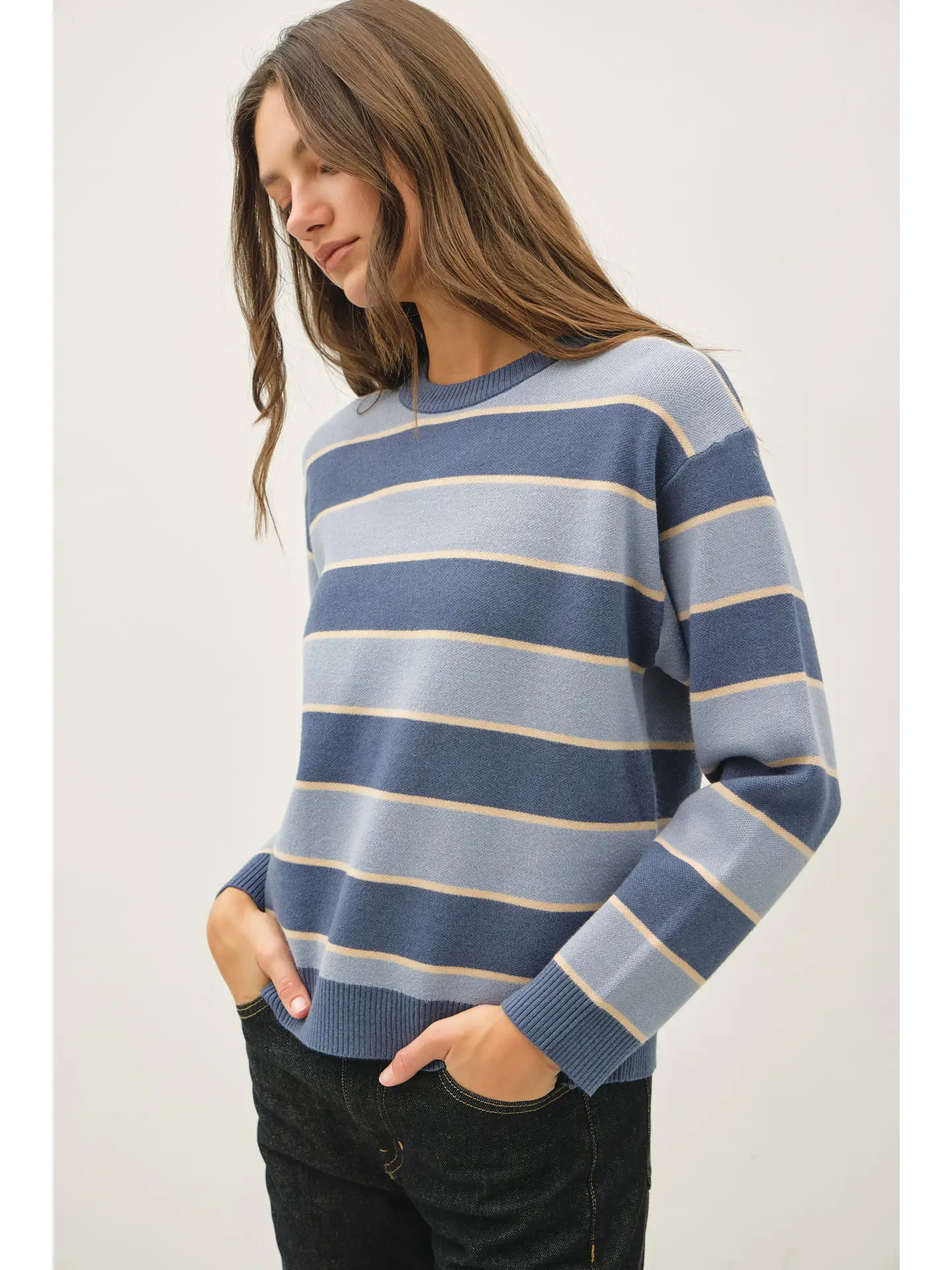 Collins Striped Sweater