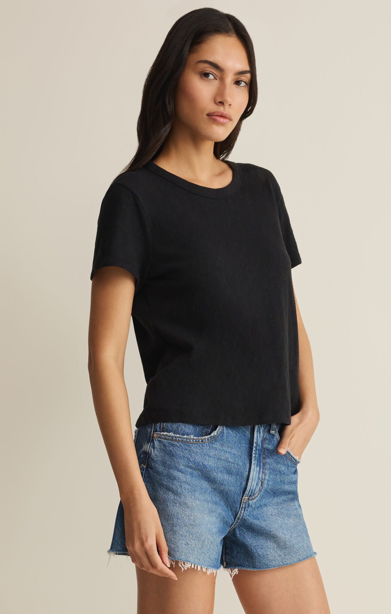 Z Supply Junie Slub Tee Shirt
