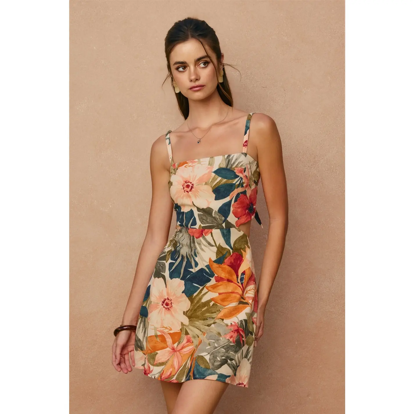 Tropical Mini Dress