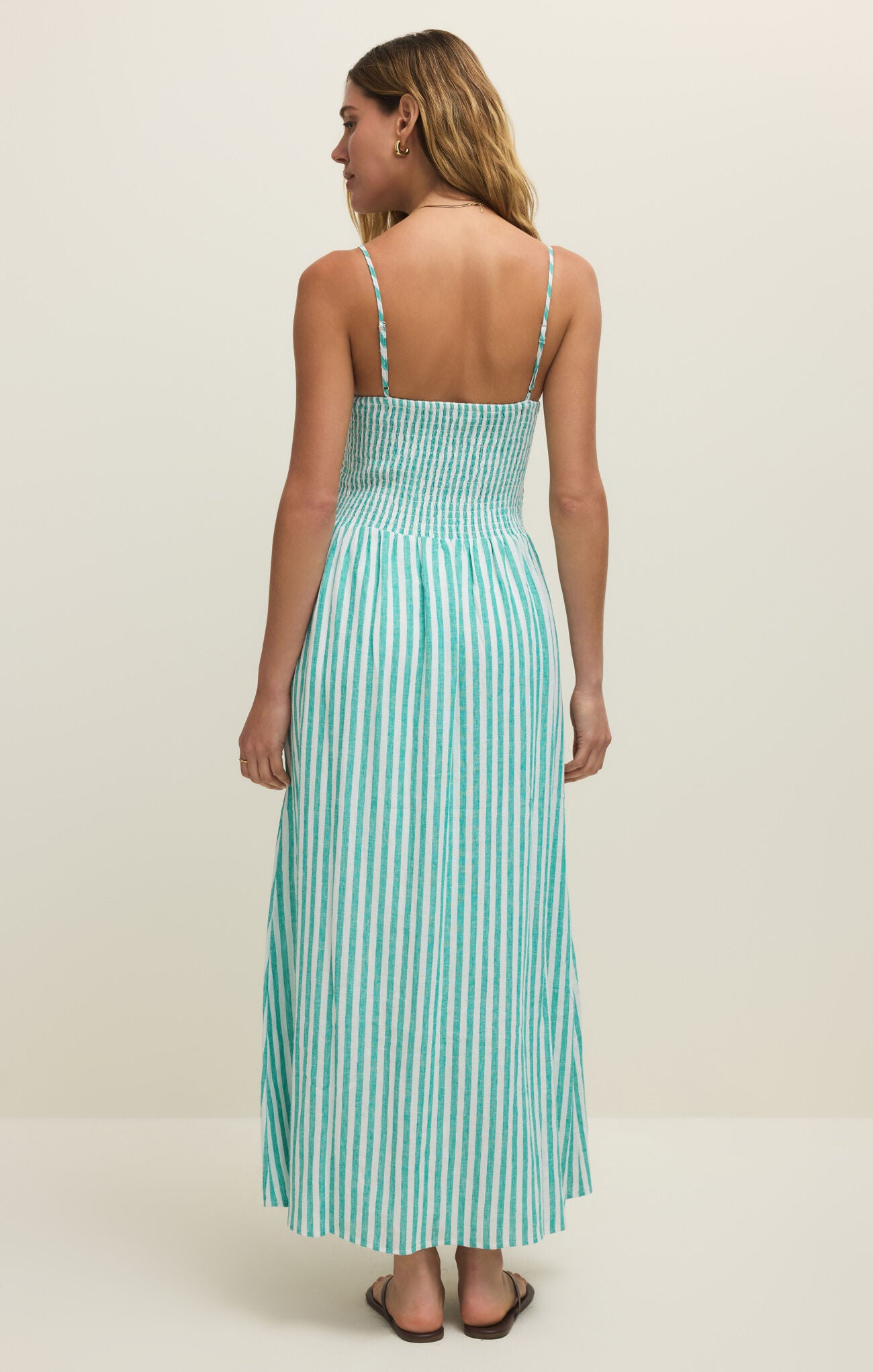 Z Supply Bayside Striped Midi Dress