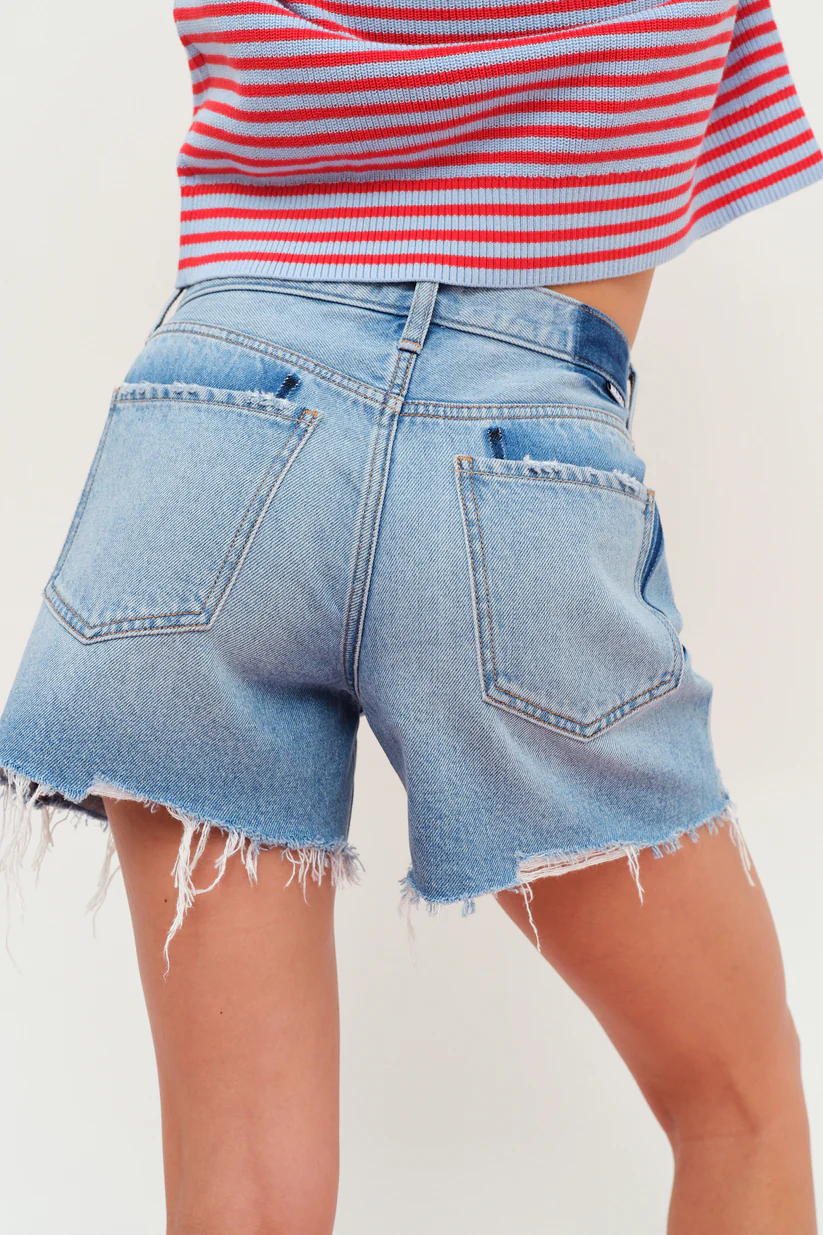 DAZE Crossroads Mid Rise Loose Short