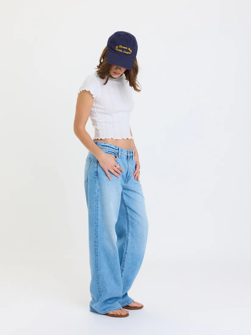 DAZE 2k Mid Rise Relaxed Baggy in Pulse
