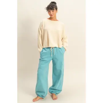 Waffle Oversized Longsleeve