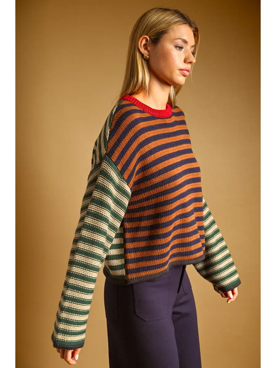 Marlowe Striped Sweater