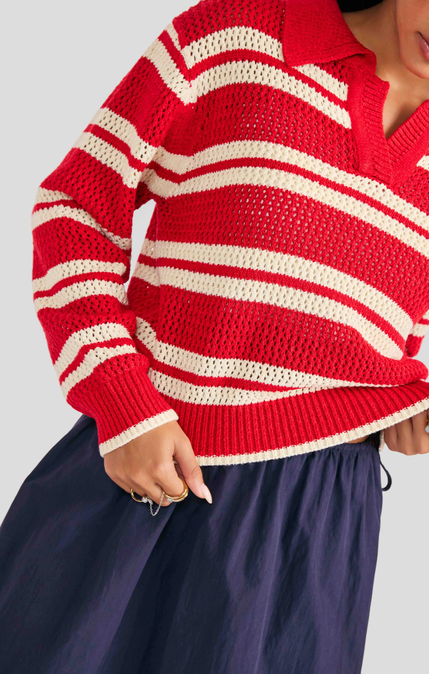 Caddie Collared Sweater