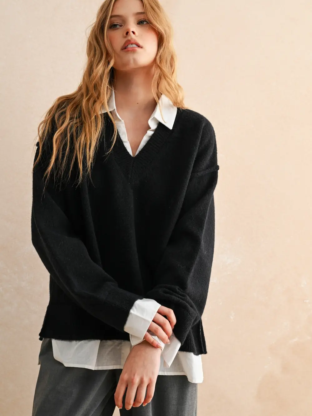 The Collins Layered Sweater