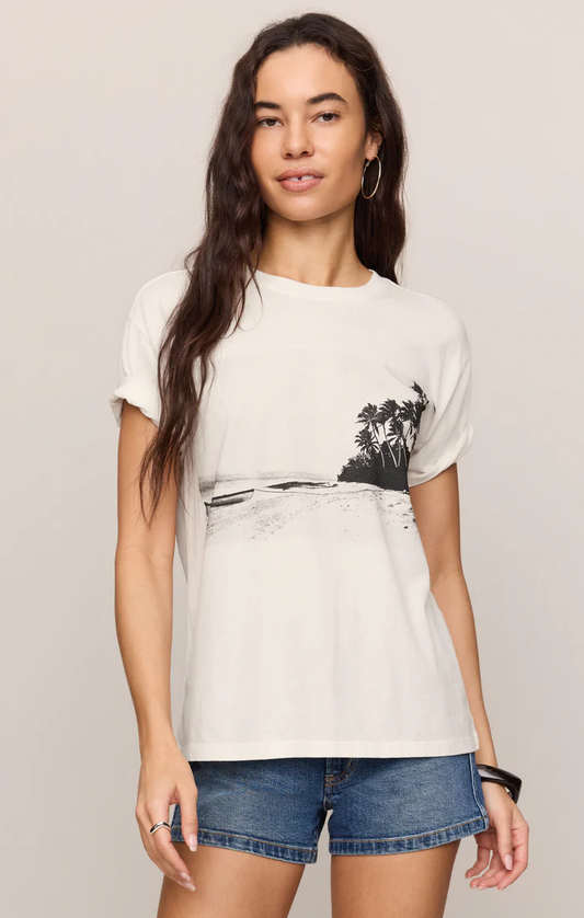 Z Supply La Playa Boyfriend Tee