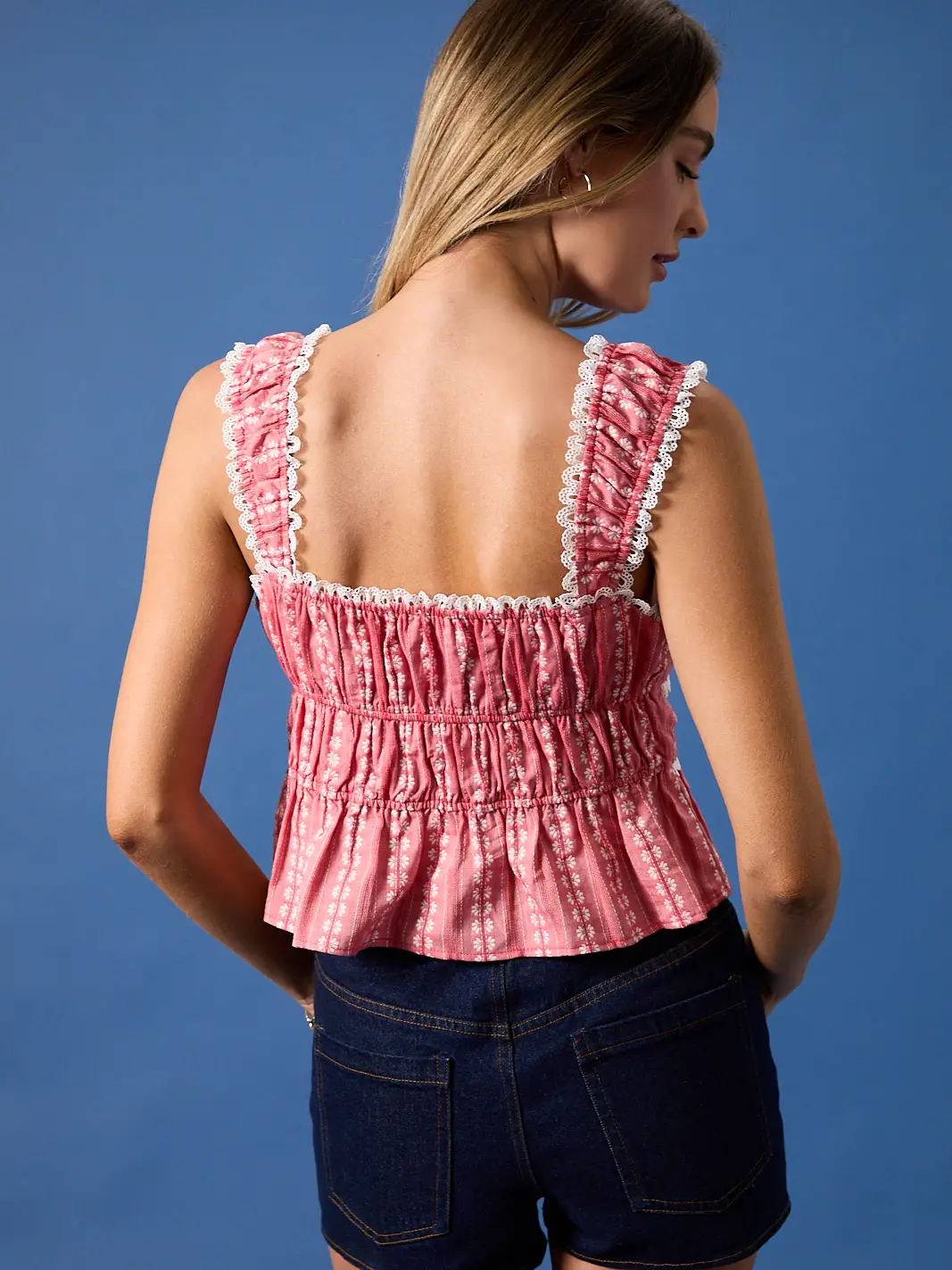 Harper Ruffle Tank Top