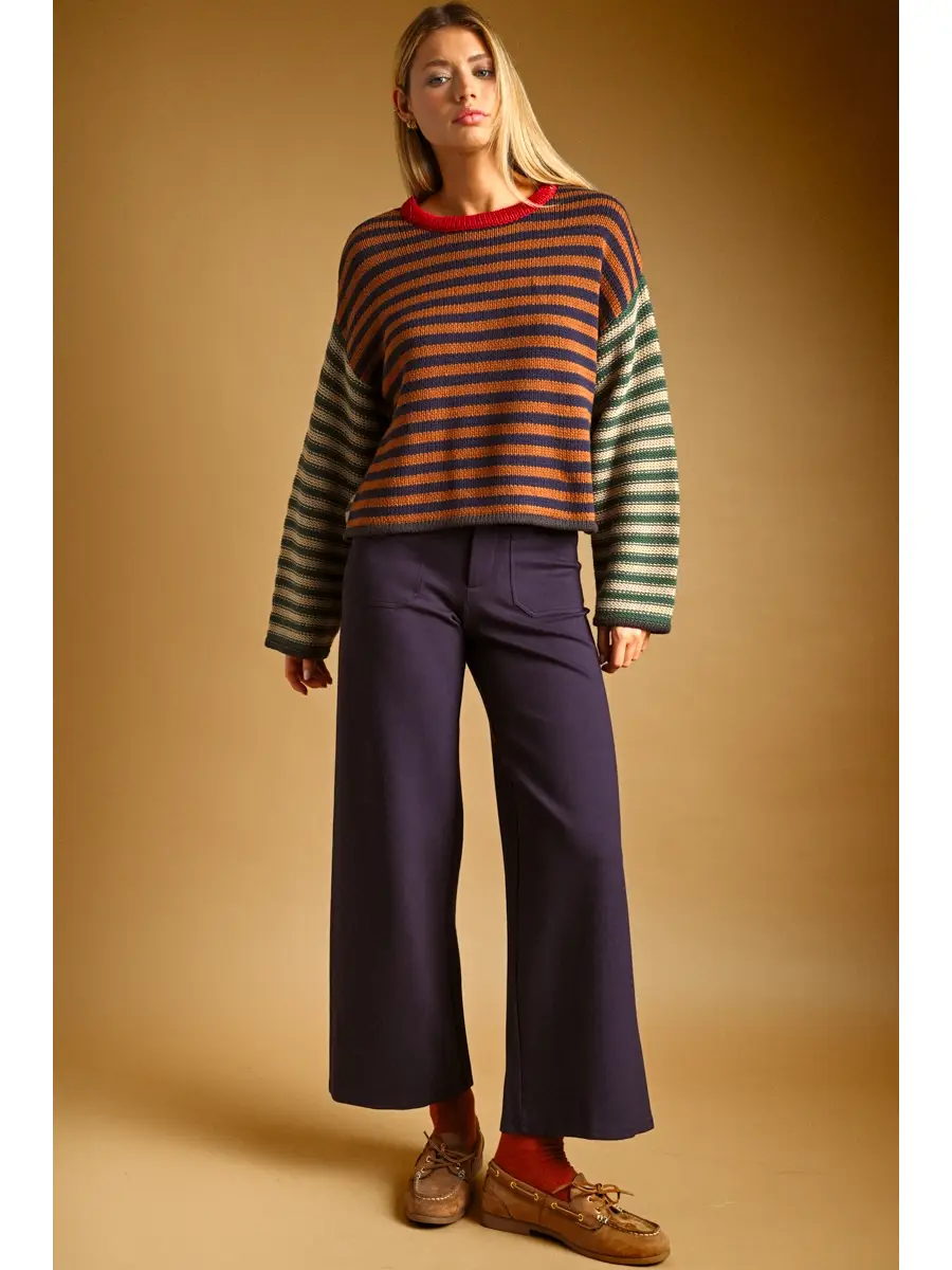 Marlowe Striped Sweater
